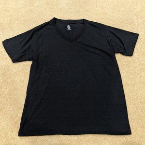 Imagin V-Neck Black T-Shirt